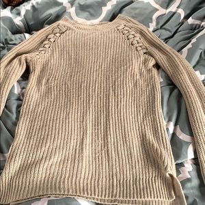 Size medium tan sweater